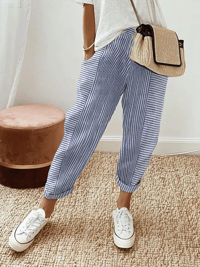 Rory – Striped Relaxed Pants