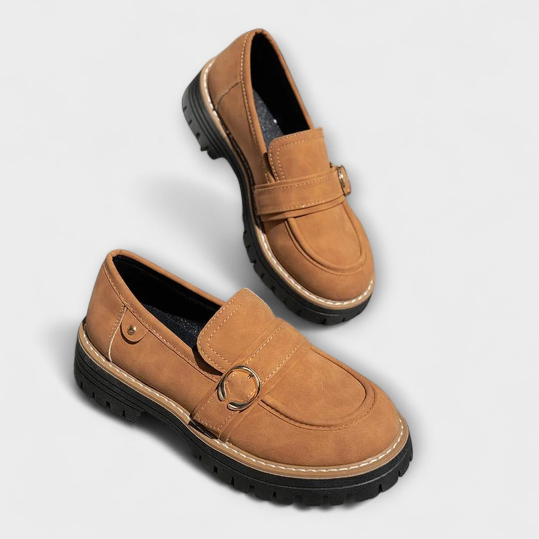 Félanora -  Casual loafers with rounded toe