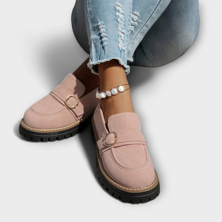 Félanora -  Casual loafers with rounded toe