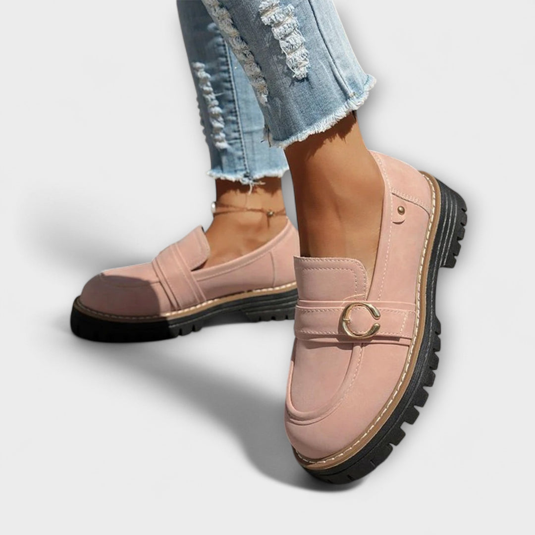 Félanora -  Casual loafers with rounded toe