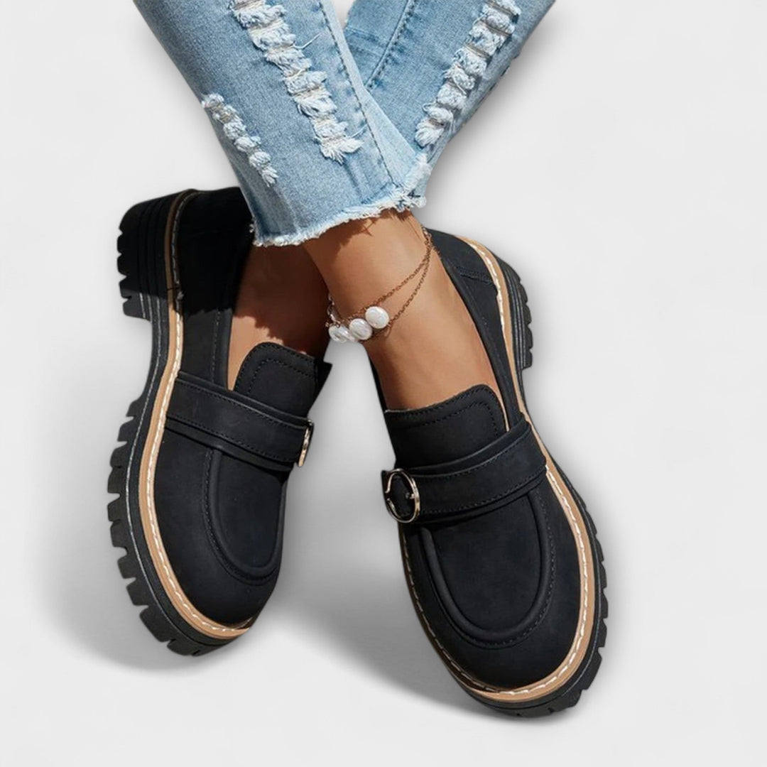 Félanora -  Casual loafers with rounded toe
