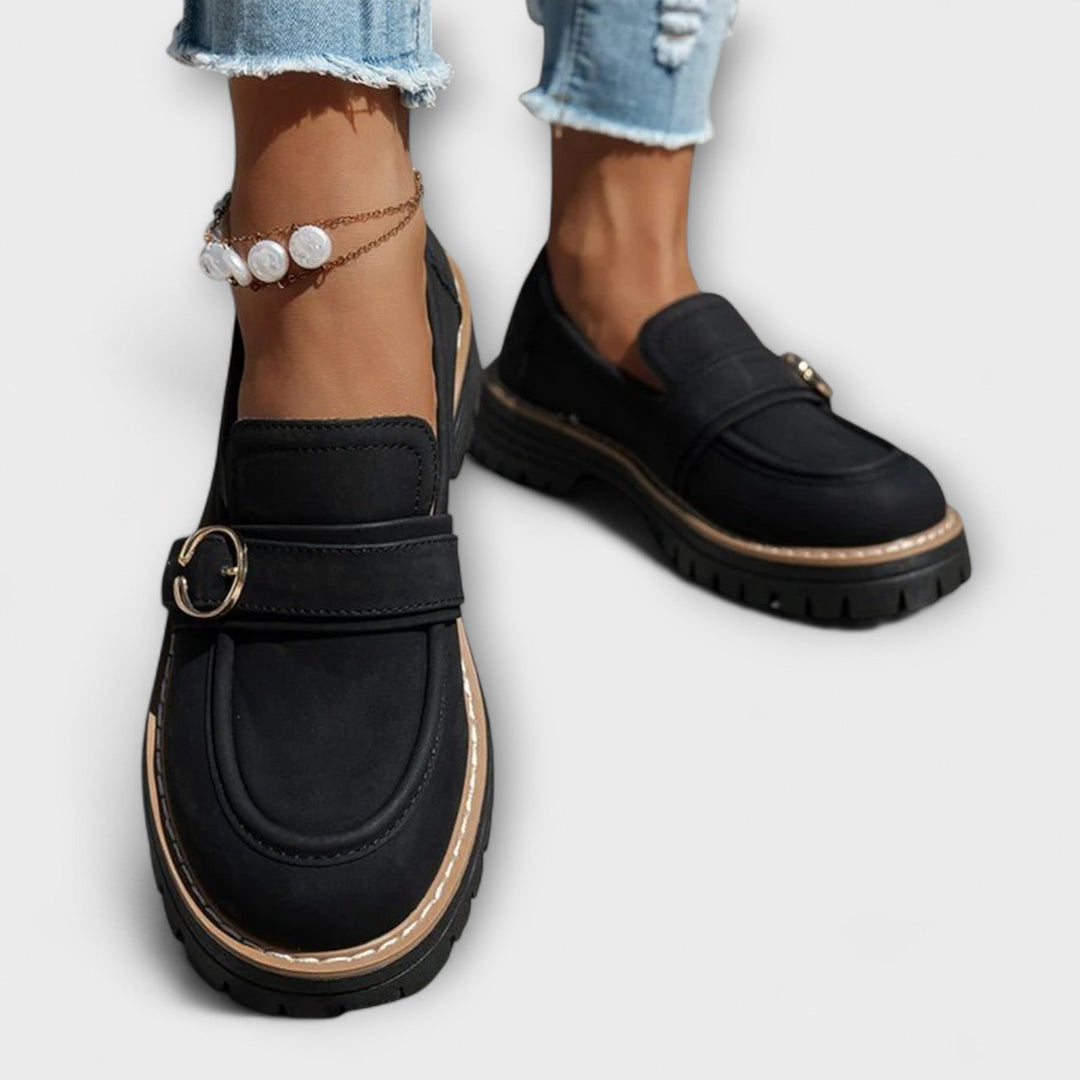 Félanora -  Casual loafers with rounded toe