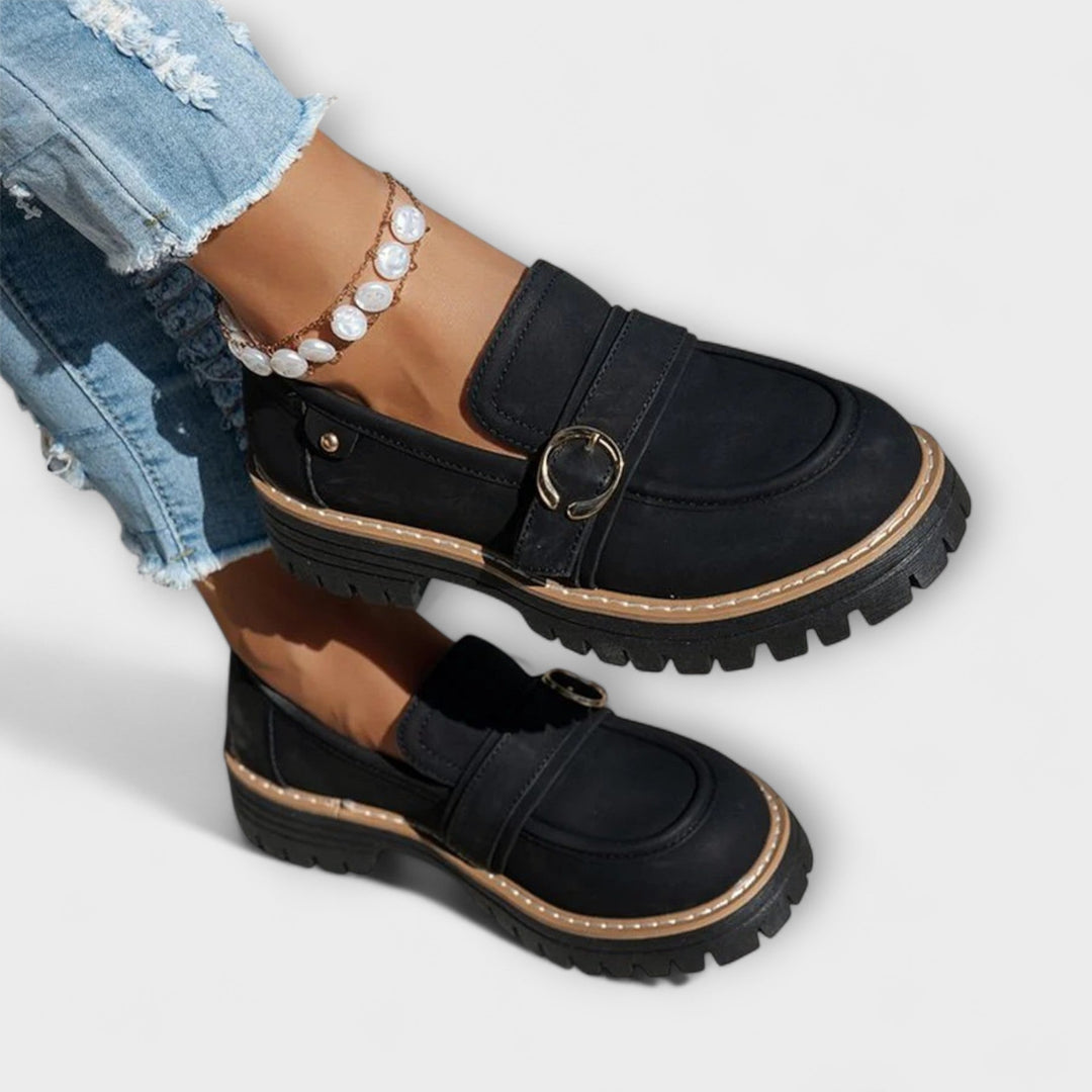 Félanora -  Casual loafers with rounded toe