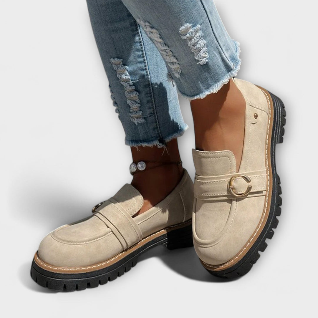 Félanora -  Casual loafers with rounded toe