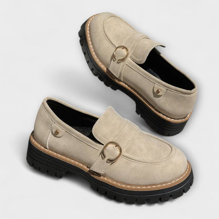 Félanora -  Casual loafers with rounded toe