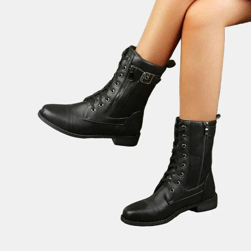 Luna - Street Style Combat Boots