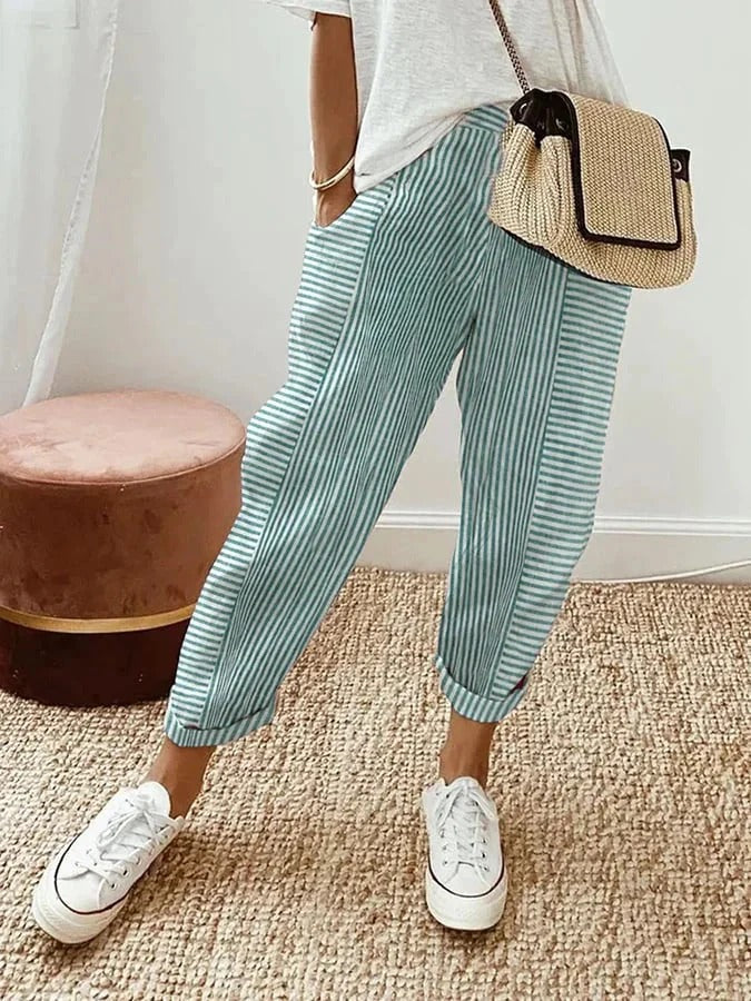 Rory – Striped Relaxed Pants