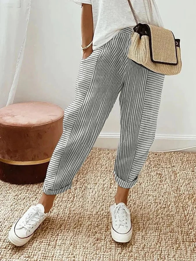 Rory – Striped Relaxed Pants