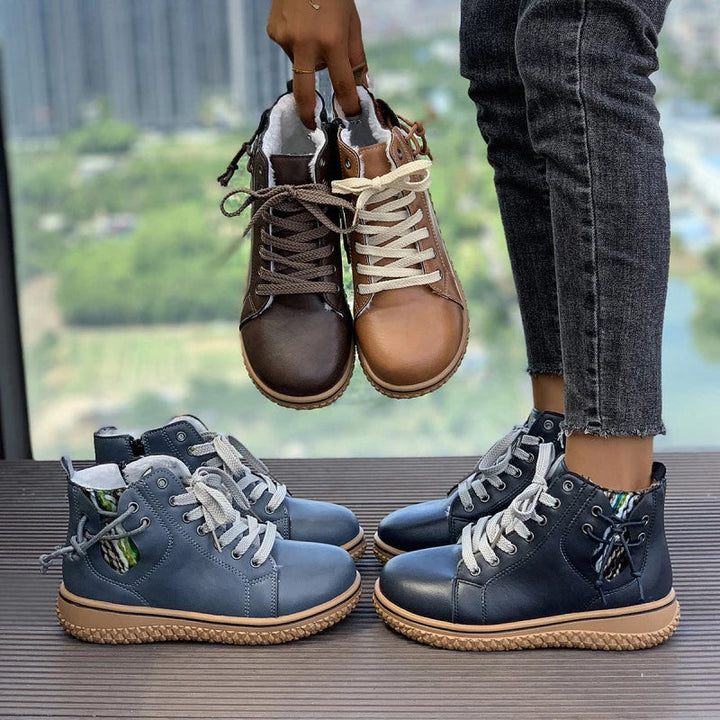 Noline - Comfortable Lace-Up Ankle Boots