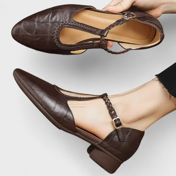 Elena - Leather Orthopedic Shoes