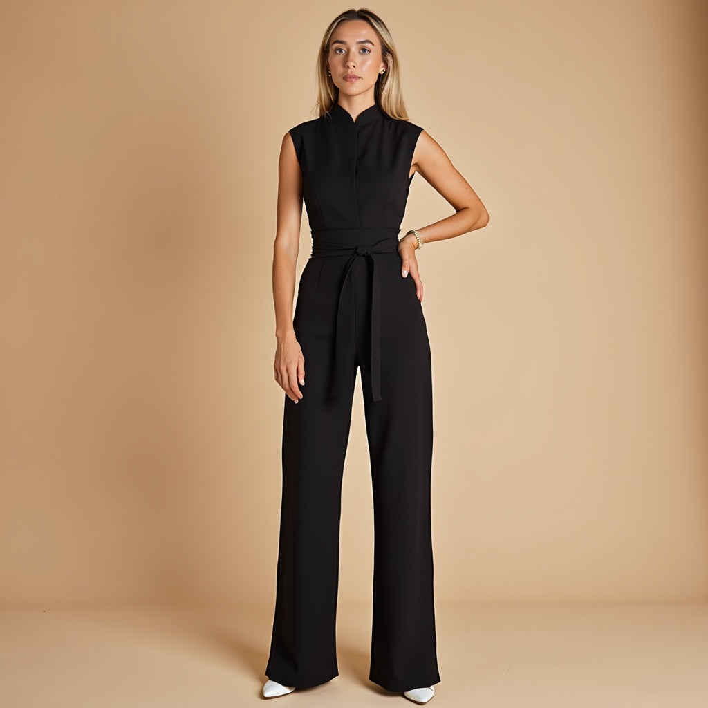 Kerstine – Tailored Jumpsuit with Wide Leg