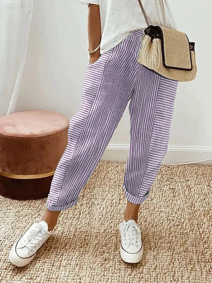 Rory – Striped Relaxed Pants