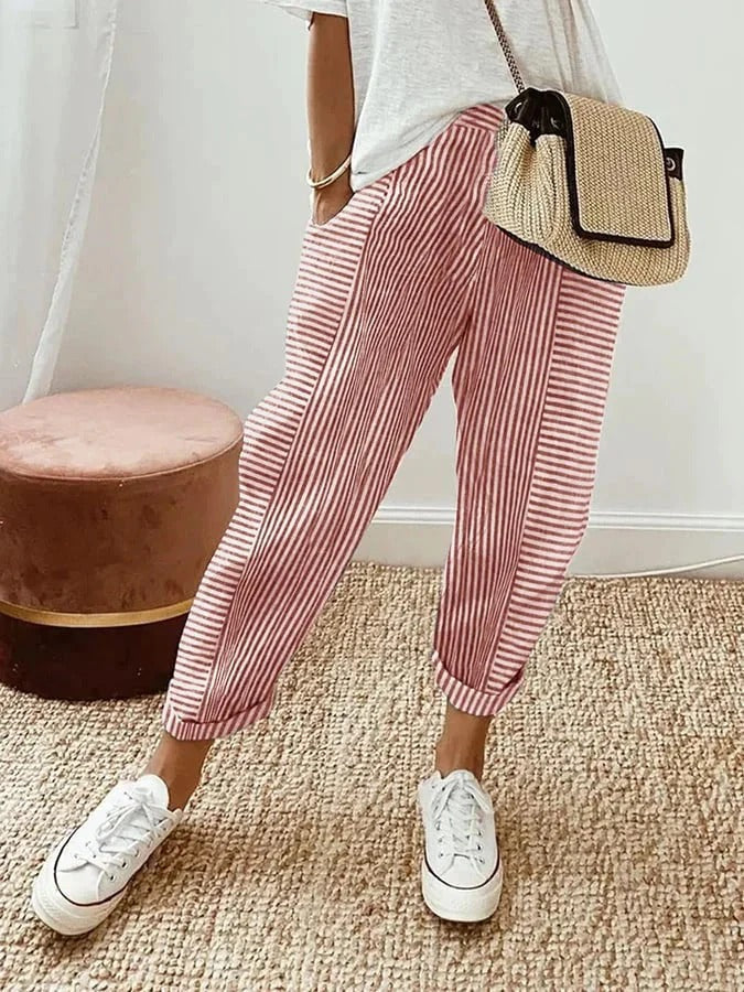 Rory – Striped Relaxed Pants