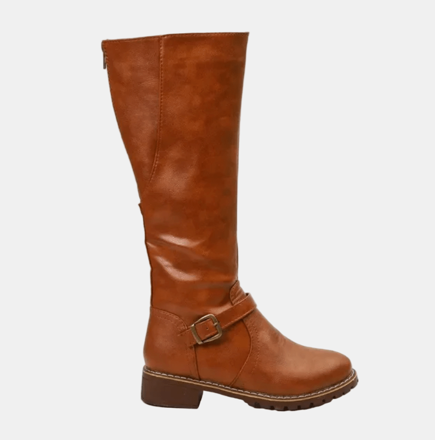 Chloe - Sleek Zip-Up Boots