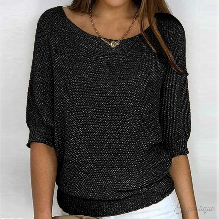 Lena - Batwing Sleeve Sweater